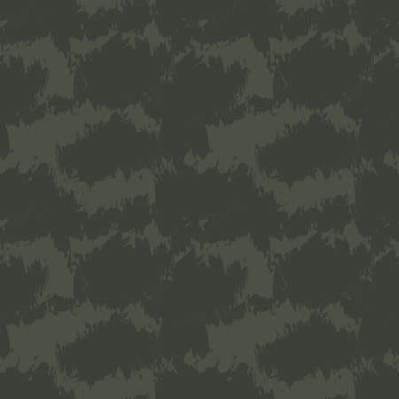 Green Brush Stroke Camouflage abstract seamless pattern background suitable for fashion textiles, graphicsのイラスト素材