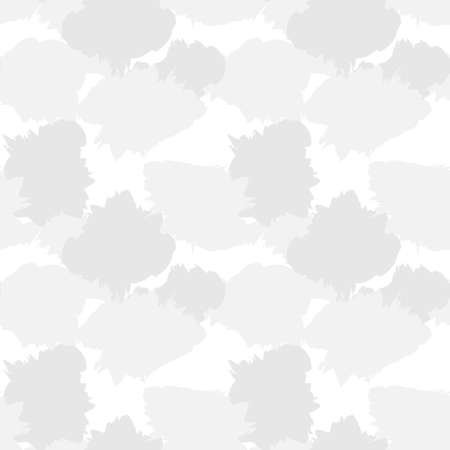 Black and White Brush Stroke Camouflage abstract seamless pattern background suitable for fashion textiles, graphicsのイラスト素材