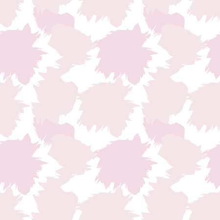 Pink Brush Stroke Camouflage abstract seamless pattern background suitable for fashion textiles, graphicsのイラスト素材