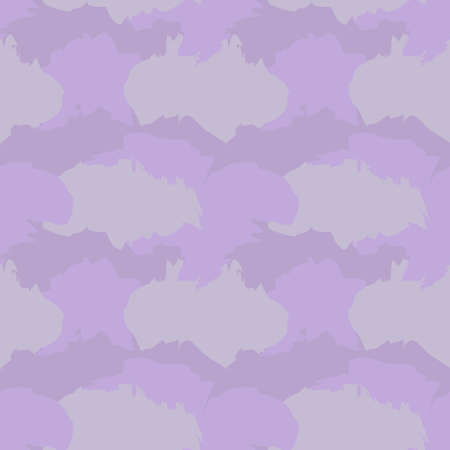 Purple Brush Stroke Camouflage abstract seamless pattern background suitable for fashion textiles, graphicsのイラスト素材