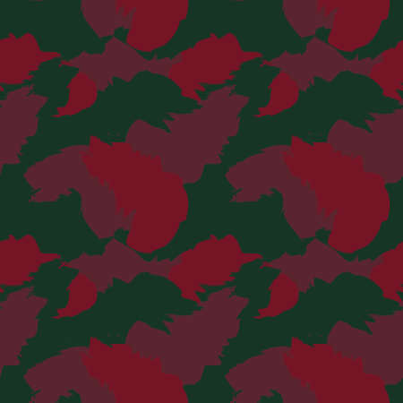 Christmas Brush Stroke Camouflage abstract seamless pattern background suitable for fashion textiles, graphicsのイラスト素材