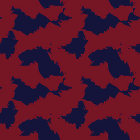 Christmas Brush Stroke Camouflage abstract seamless pattern background suitable for fashion textiles, graphicsのイラスト素材