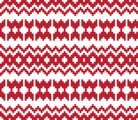 Christmas fair isle pattern background for fashion textiles, knitwear and graphics