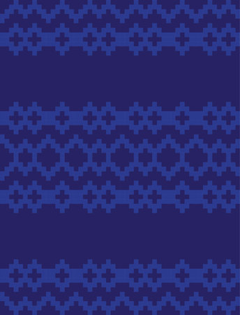 Christmas fair isle pattern background for fashion textiles, knitwear and graphics