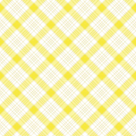 Yellow Chevron Plaid Tartan textured Seamless pattern design suitable for fashion textiles and graphicsのイラスト素材