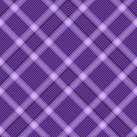 Purple Chevron Plaid Tartan textured Seamless pattern design suitable for fashion textiles and graphicsのイラスト素材