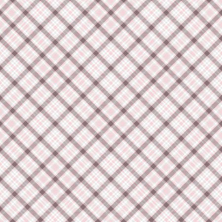 Pink Chevron Plaid Tartan textured Seamless pattern design suitable for fashion textiles and graphicsのイラスト素材