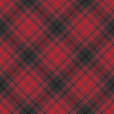Red Chevron Plaid Tartan textured Seamless pattern design suitable for fashion textiles and graphicsのイラスト素材