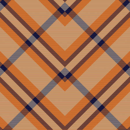 Brown Chevron Plaid Tartan textured pattern design suitable for fashion textiles and graphicsのイラスト素材