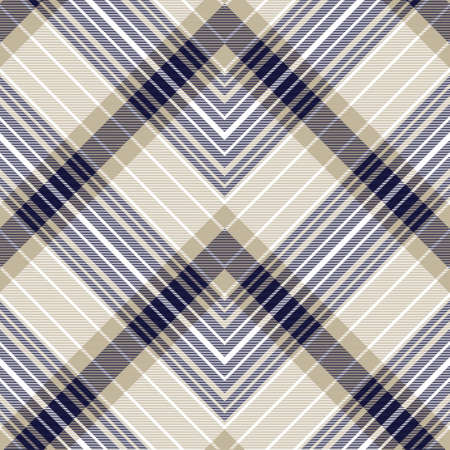Brown Chevron Plaid Tartan textured pattern design suitable for fashion textiles and graphicsのイラスト素材