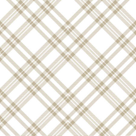 Brown Chevron Plaid Tartan textured pattern design suitable for fashion textiles and graphicsのイラスト素材