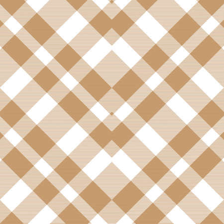 Brown Chevron Plaid Tartan textured pattern design suitable for fashion textiles and graphicsのイラスト素材