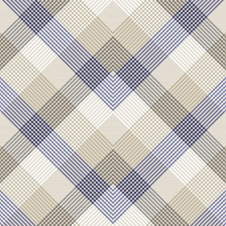 Brown Chevron Plaid Tartan textured pattern design suitable for fashion textiles and graphics