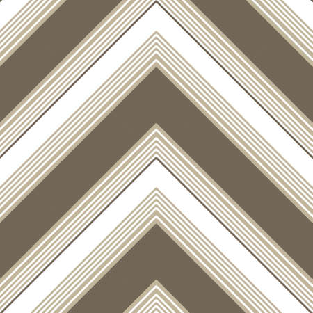 Brown Taupe Chevron diagonal striped seamless pattern background suitable for fashion textiles, graphicsのイラスト素材
