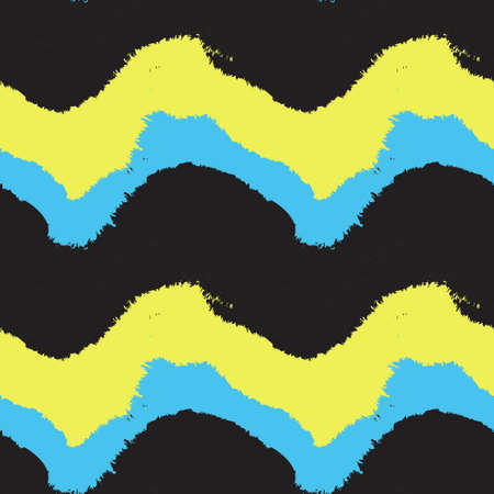 Blue Brush stroke fur pattern design for fashion prints, homeware, graphics, backgroundsのイラスト素材