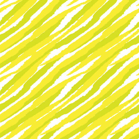 Yellow Brush stroke fur pattern design for fashion prints, homeware, graphics, backgroundsのイラスト素材