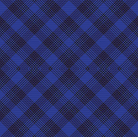 Blue Argyle Plaid Tartan textured Seamless pattern design for fashion textiles and graphics