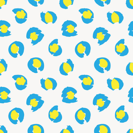 Blue Animal Leopard Seamless Pattern Background for fashion textiles, graphics and crafts