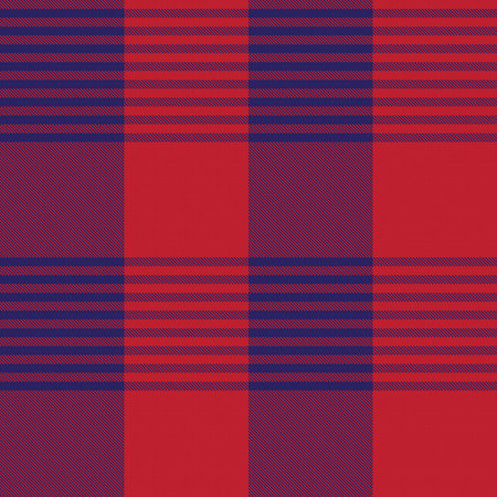 Red Asymmetric Plaid textured seamless pattern suitable for fashion textiles and graphics