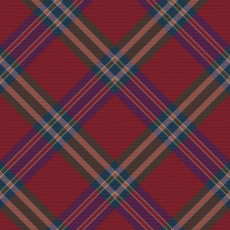 Colourful Chevron Plaid Tartan textured Seamless pattern design suitable for fashion textiles and...