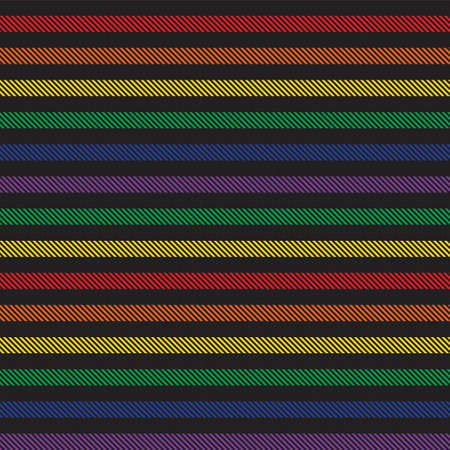 Rainbow Plaid, checkered, tartan seamless pattern suitable for fashion textiles and graphicsのイラスト素材