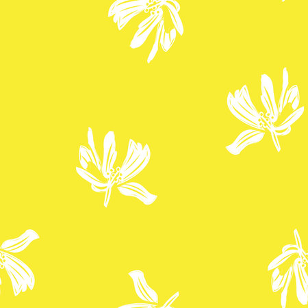 Floral seamless pattern background for fashion textiles, graphics, backgrounds and crafts