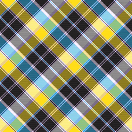Rainbow Pastel Diagonal Plaid Tartan textured Seamless pattern design suitable for fashion textiles...