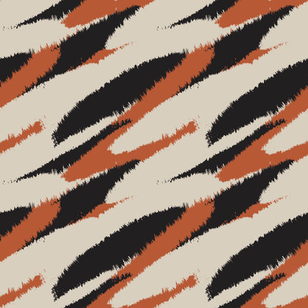 Brush stroke fur pattern design for fashion prints, homeware, graphics, backgrounds