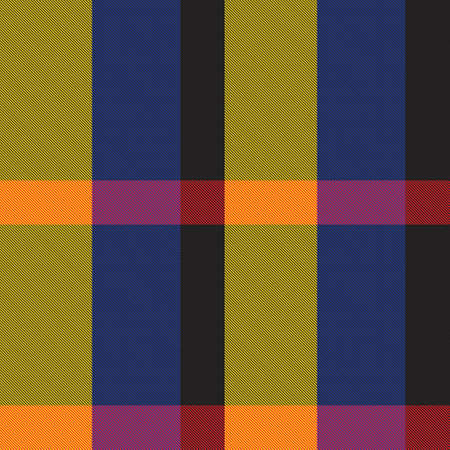Rainbow Plaid, checkered, tartan seamless pattern suitable for fashion textiles and graphicsのイラスト素材