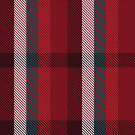 Red Ombre Plaid textured seamless pattern suitable for fashion textiles and graphicsのイラスト素材
