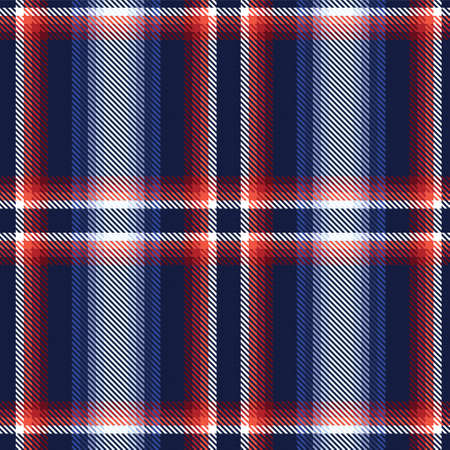 Red Ombre Plaid textured seamless pattern suitable for fashion textiles and graphicsのイラスト素材