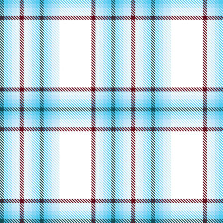 Blue Ombre Plaid textured seamless pattern suitable for fashion textiles and graphicsのイラスト素材