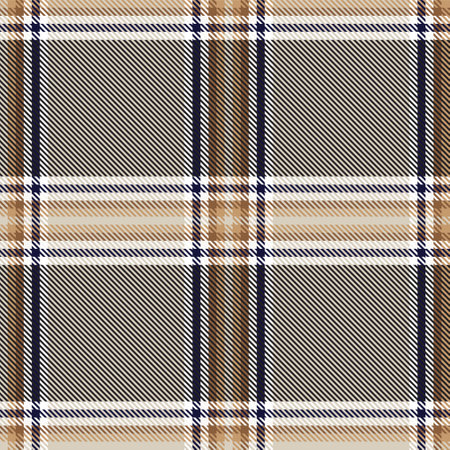 Brown Ombre Plaid textured seamless pattern suitable for fashion textiles and graphicsのイラスト素材