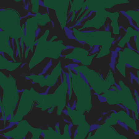 Floral brush strokes seamless pattern background for fashion prints, graphics, backgrounds and craftsのイラスト素材