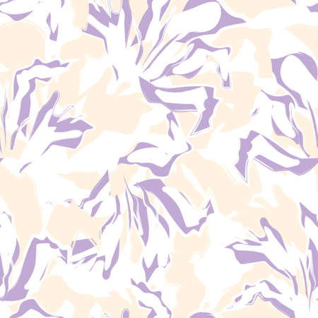 Floral brush strokes seamless pattern background for fashion prints, graphics, backgrounds and craftsのイラスト素材