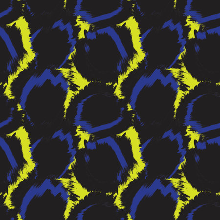 Abstract Brush fur pattern design for fashion textiles, homeware, graphics, backgroundsのイラスト素材