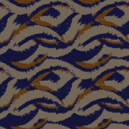 Abstract Brush fur pattern design for fashion textiles, homeware, graphics, backgrounds