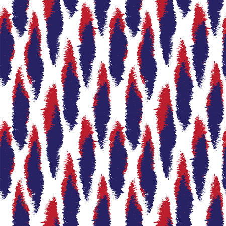 Brush strokes pattern design suitable for fashion textiles, graphics, backgroundsのイラスト素材