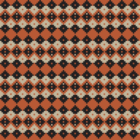 Argyle fair isle seamless pattern design for knitwear, fashion textile, graphics