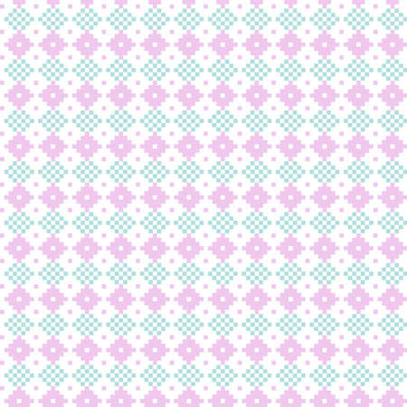Argyle fair isle seamless pattern design for knitwear, fashion textile, graphicsのイラスト素材