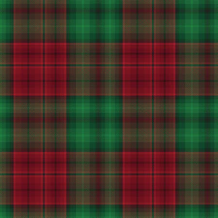 Red Ombre Plaid textured seamless pattern suitable for fashion textiles and graphicsのイラスト素材