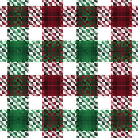 Red Ombre Plaid textured seamless pattern suitable for fashion textiles and graphicsのイラスト素材