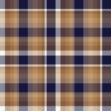 Brown Ombre Plaid textured seamless pattern suitable for fashion textiles and graphicsのイラスト素材
