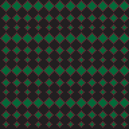 Christmas fair isle pattern design for fashion textiles, knitwear and graphics