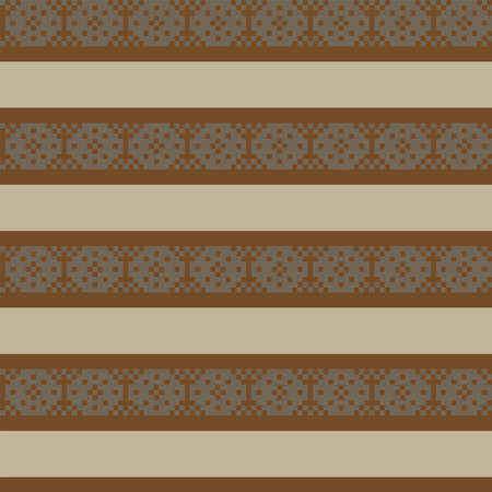 Christmas fair isle pattern design for fashion textiles, knitwear and graphicsのイラスト素材