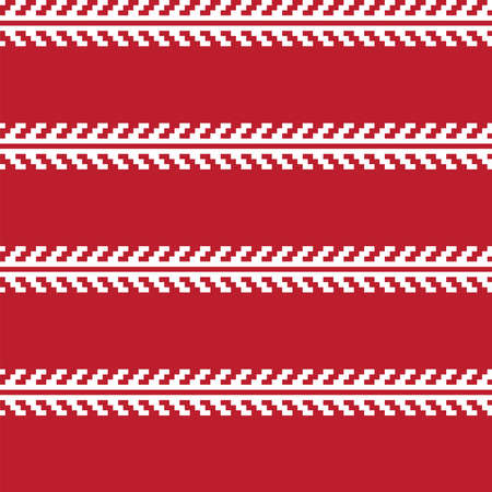 Christmas fair isle pattern design for fashion textiles, knitwear and graphicsのイラスト素材