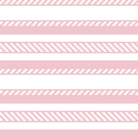 Christmas fair isle pattern design for fashion textiles, knitwear and graphicsのイラスト素材