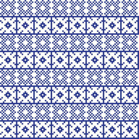 Christmas fair isle pattern design for fashion textiles, knitwear and graphics