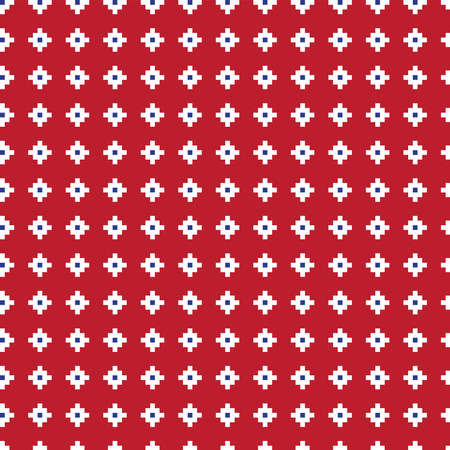 Argyle fair isle seamless pattern design for knitwear, fashion textile, graphicsのイラスト素材