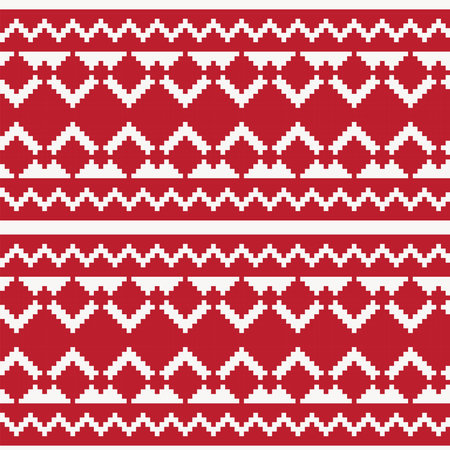 Argyle fair isle seamless pattern design for knitwear, fashion textile, graphics
